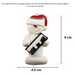 Snowman Piano Player Ornament Ornamentopia