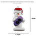 Snowman Snowboarder Ornament Ornamentopia