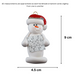 Snowman Sudoku Player Ornament Ornamentopia