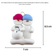 Expecting Snowmen Family of 2 Ornament Ornamentopia