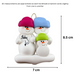 Expecting Snowmen Family of 3 Ornament Ornamentopia