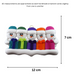 Present Snowmen Family of 5 Ornament Ornamentopia