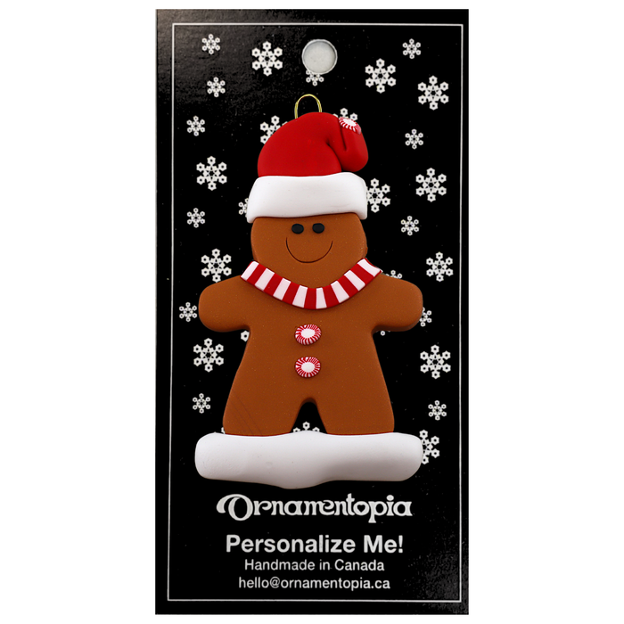 Holiday Gingerbread Cookie Ornament